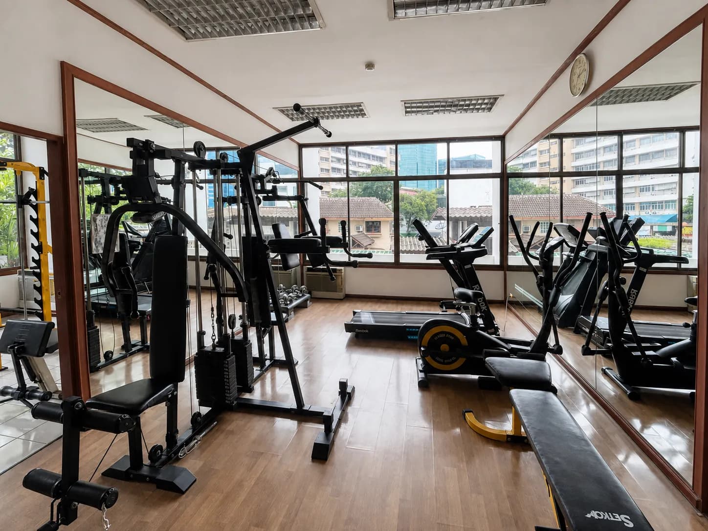 Fitness center at The Regency