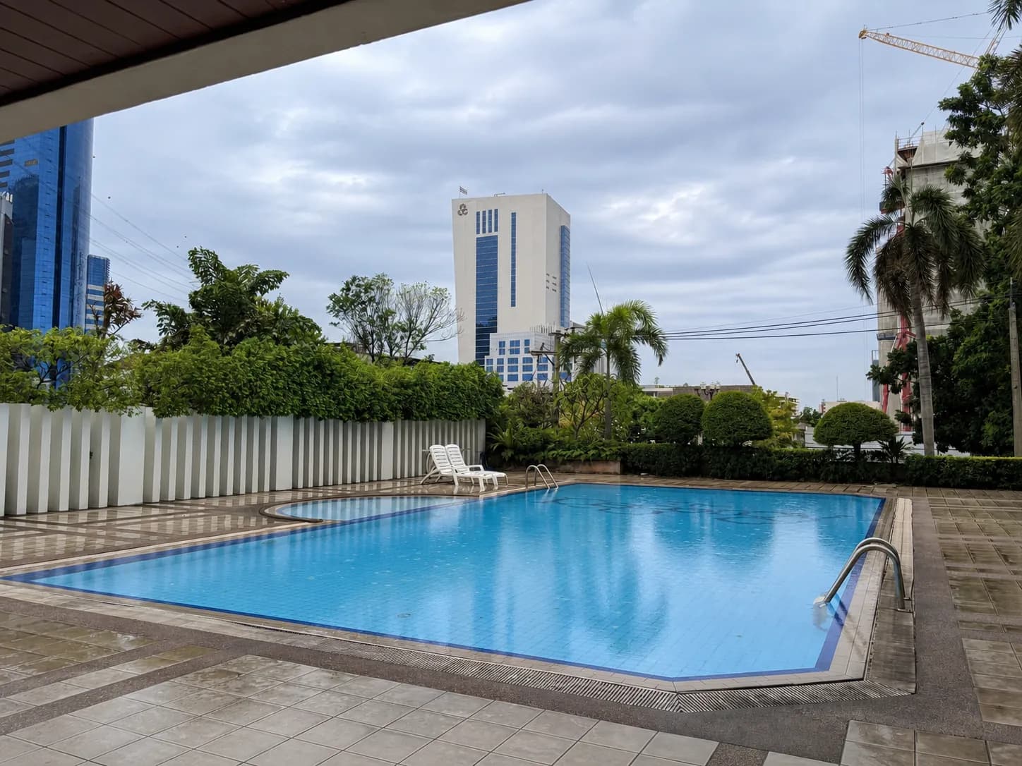 Outdoor swimming pool at The Regency