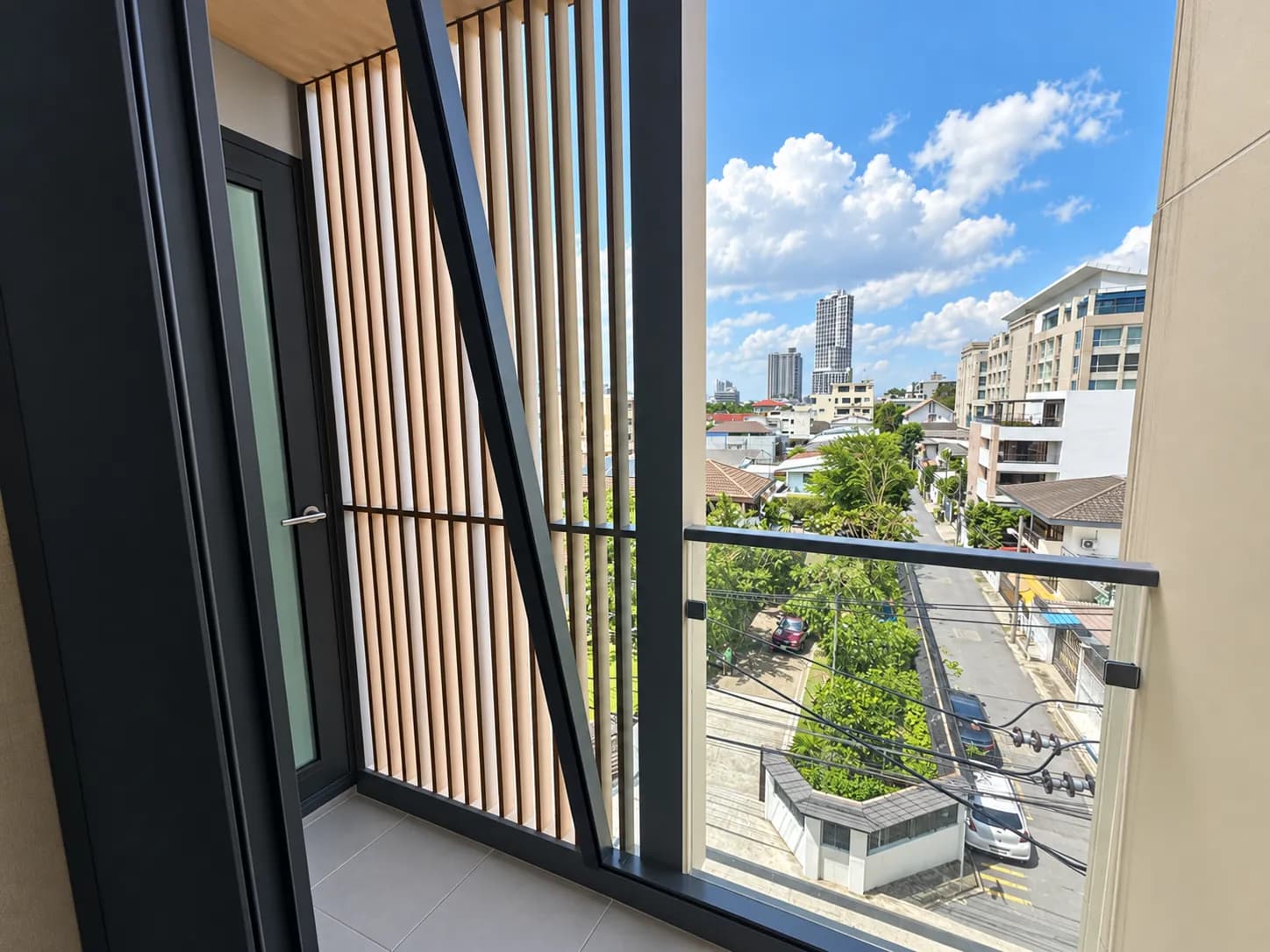 Unit balcony