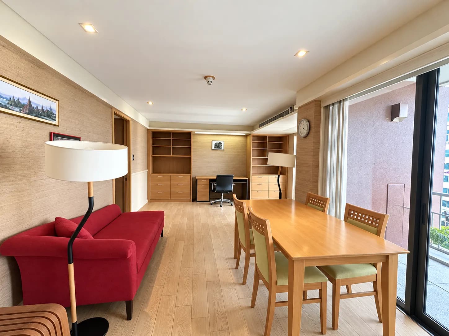 Living and dining room