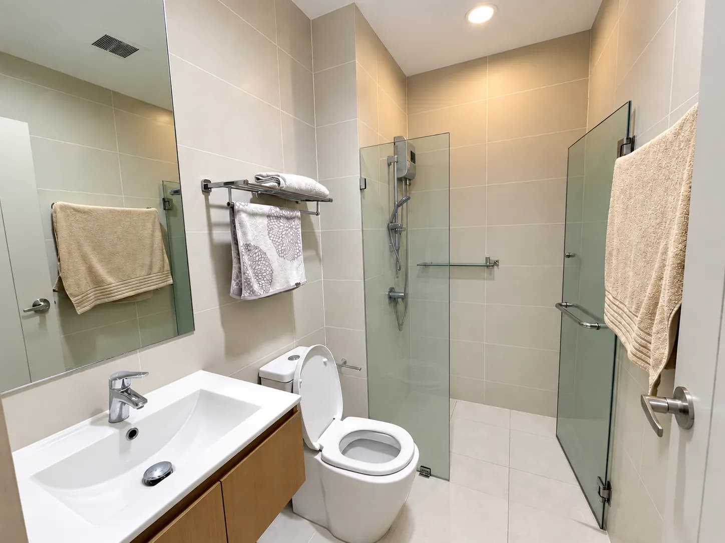 Bathroom with shower