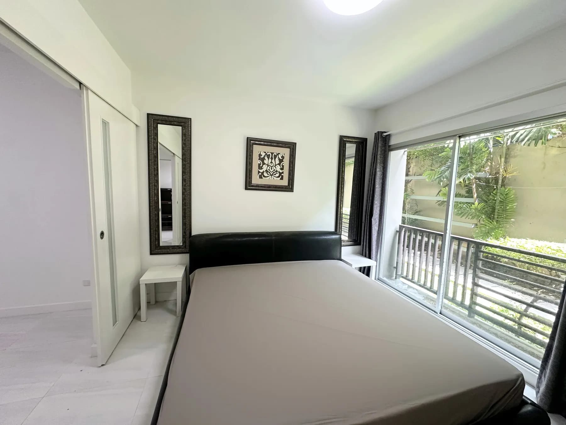 Bedroom with a window